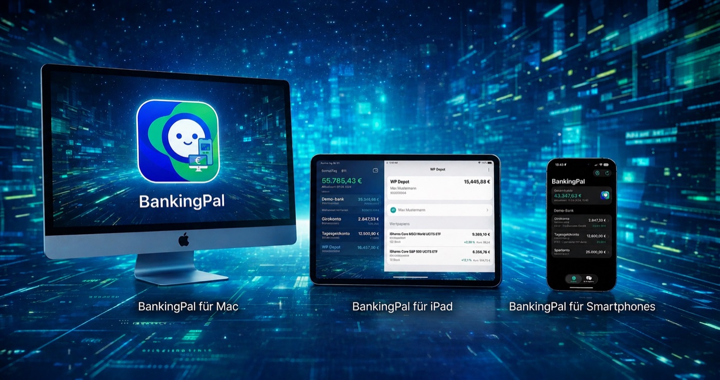 BankingPal auf Mac, iPad und Smartphone